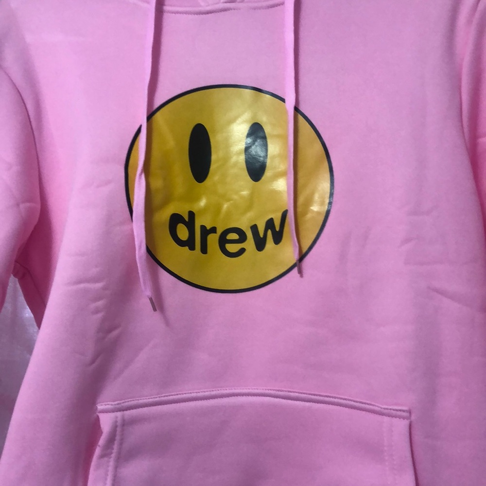 Brand new Drew house pink sweatshirt